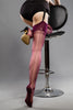 Gio Fully Fashioned Stockings - Point Heel, Plum
